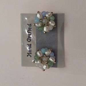 Vintage pierced earrings
